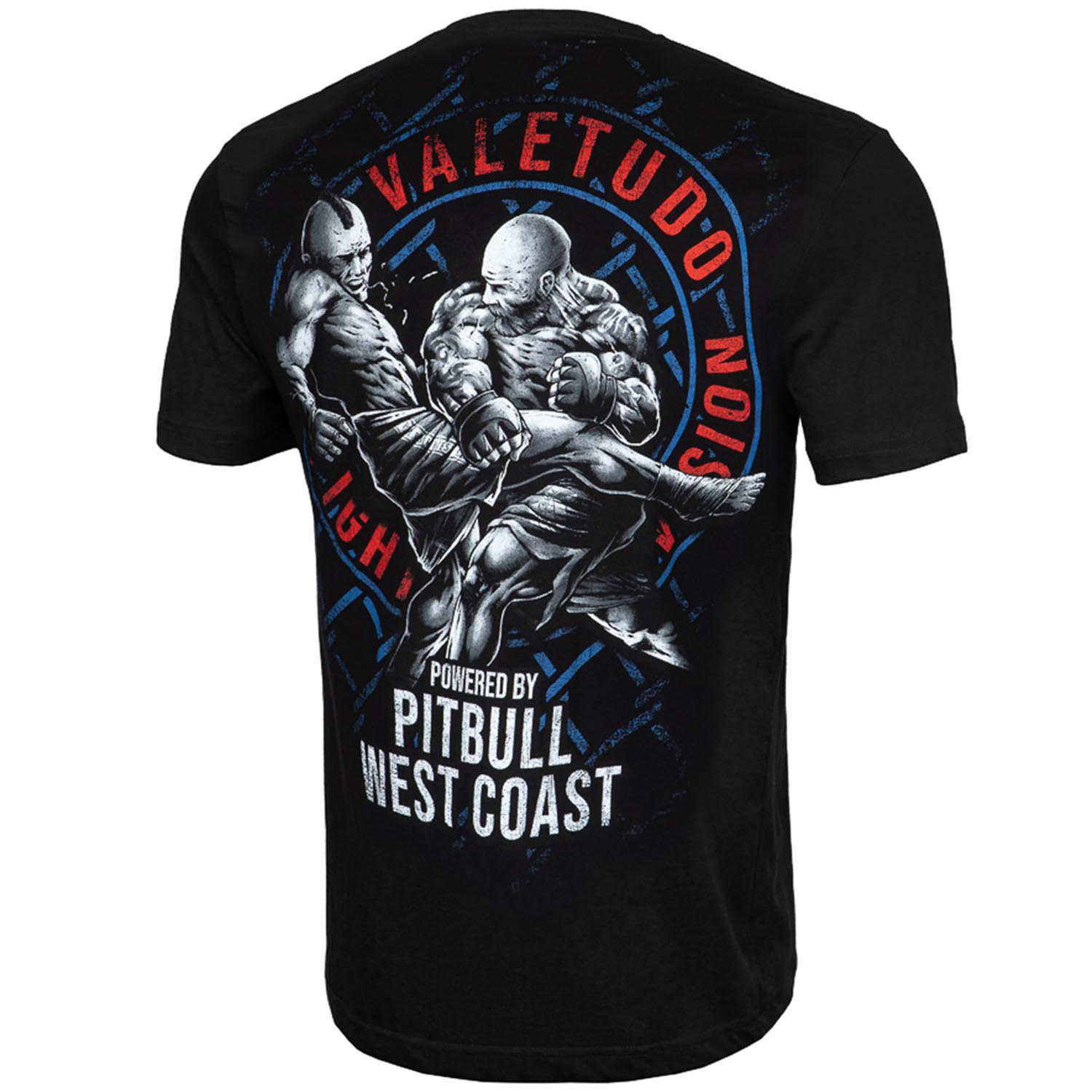 Pit Bull West Coast T-Shirt, Vale Tudo, schwarz