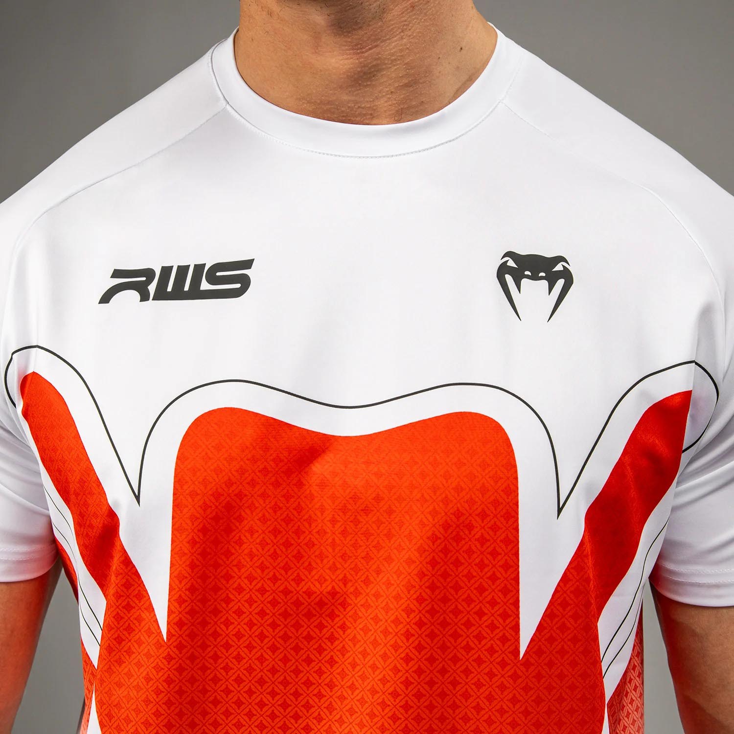 VENUM Dry Tech T-Shirt, RWS 2.0, white-red, XXL