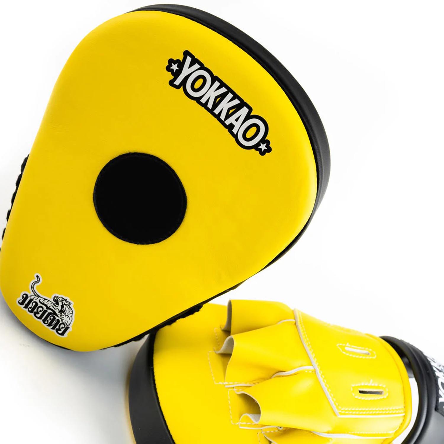 YOKKAO Focus Mitts, FMCP-12, yellow-black