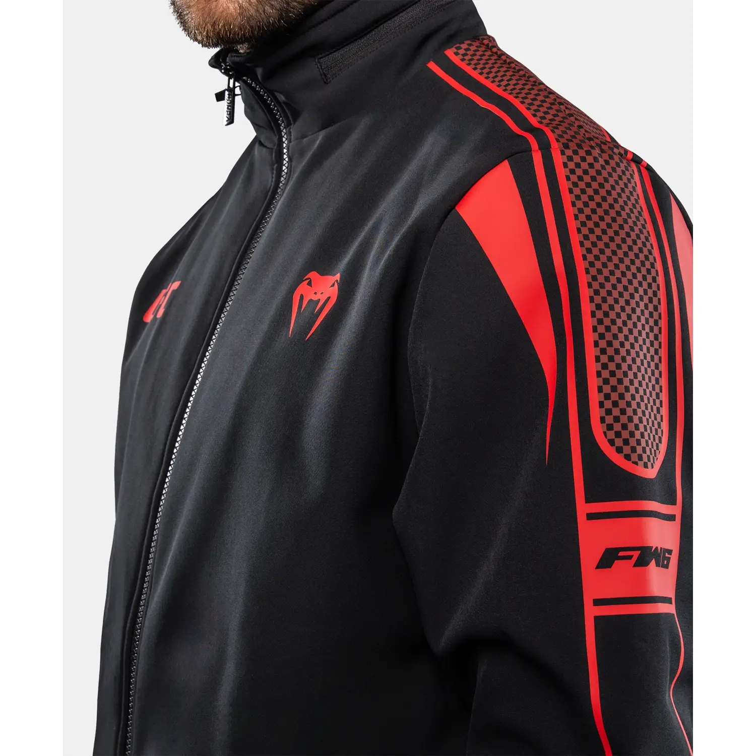 VENUM Trainings Jacket, UFC Unity, black-red, XXL