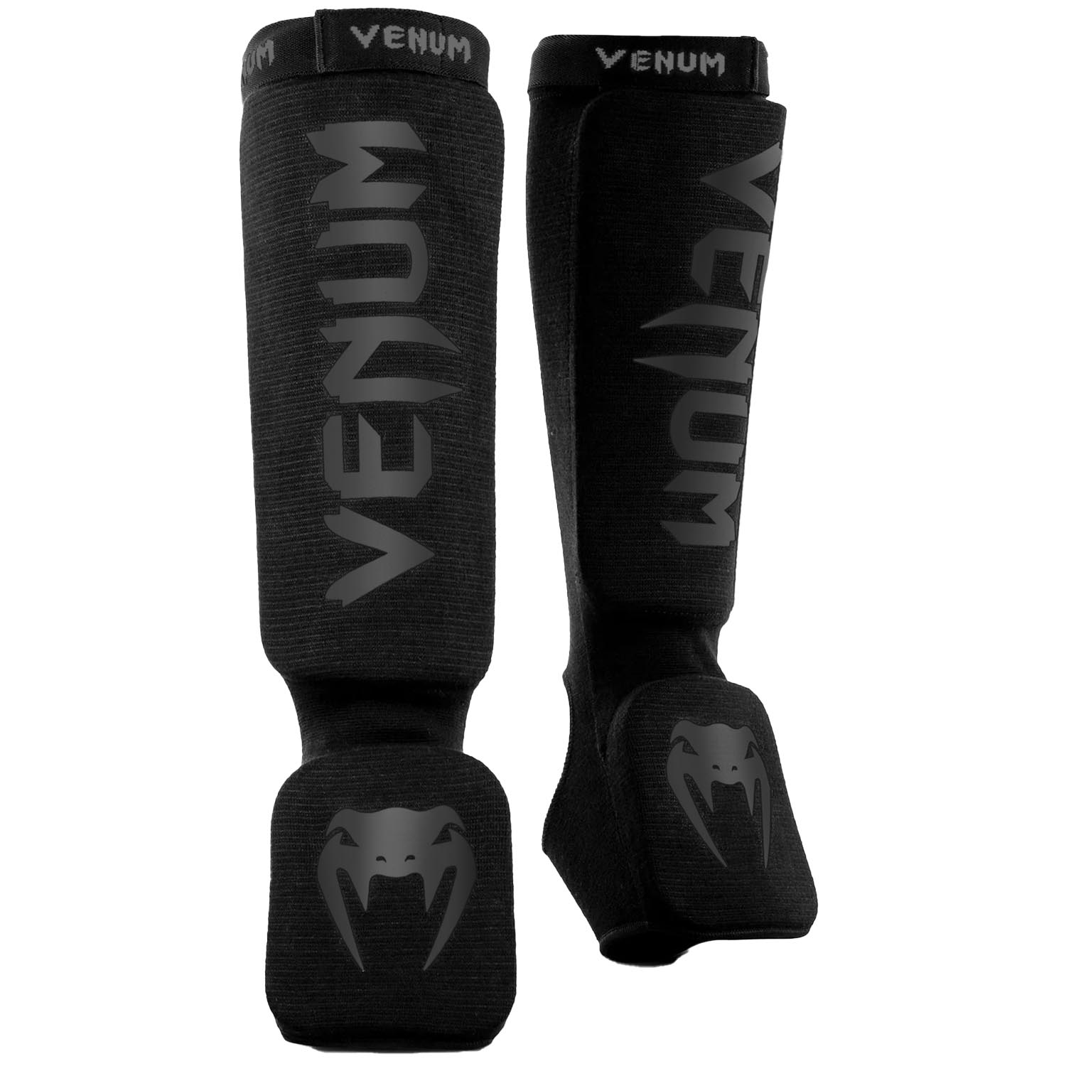 VENUM Schienbeinschoner, Instep Kontact, schwarz-schwarz, L