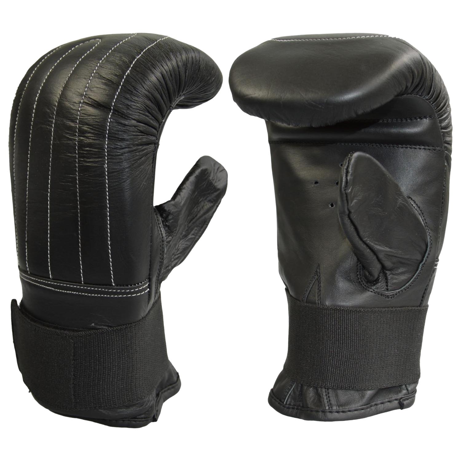PX Bag Gloves, Leather black, L