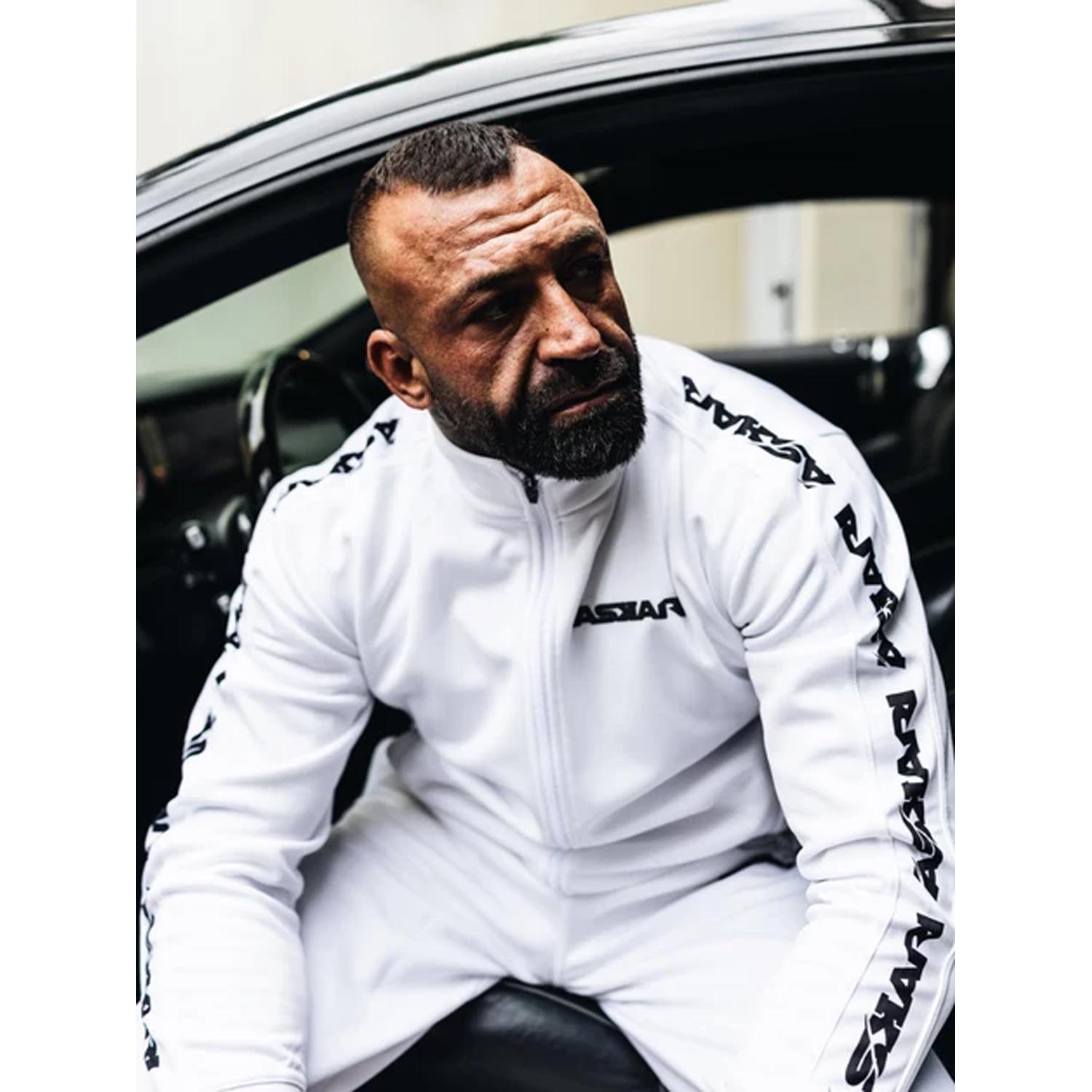 ASKARI Tracksuit, Ragnar, white-black, M