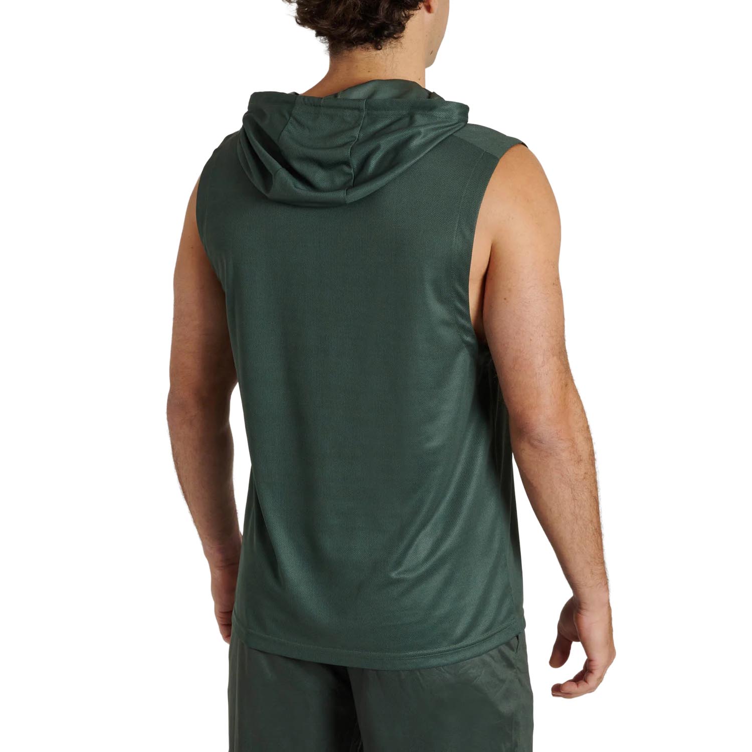 LEONE Tank Top, Hooded, Logo, green-white, XXL