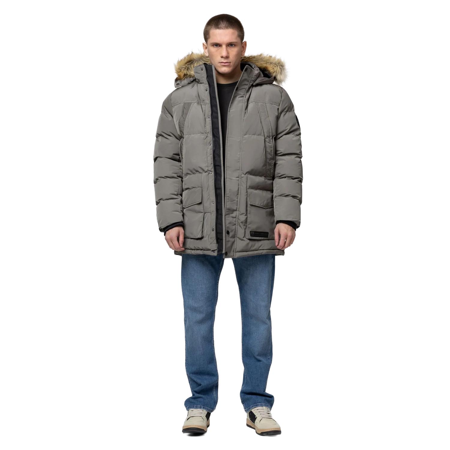Pit Bull West Coast Jacket, Forest, grey, M