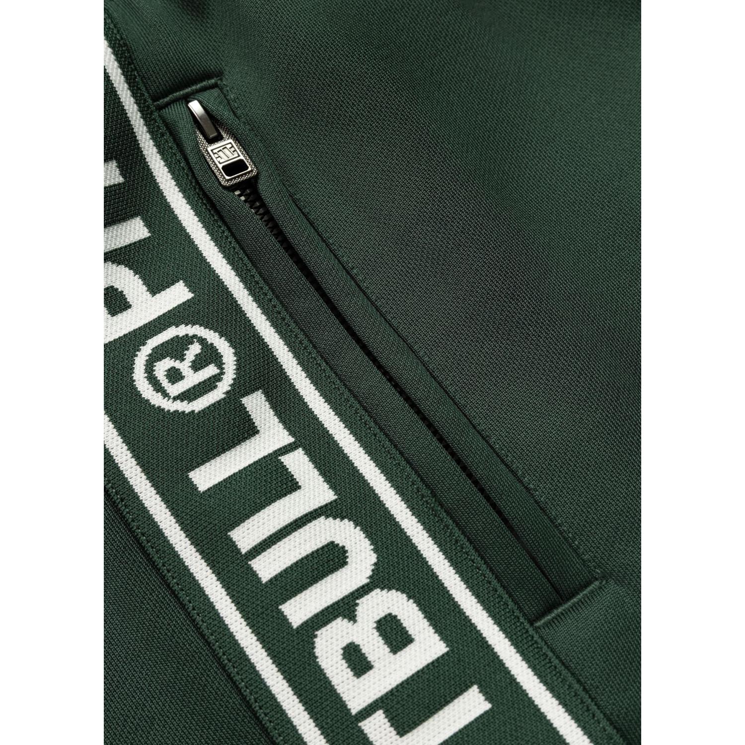 Pit Bull West Coast Trackpants, Tape Logo, green, M