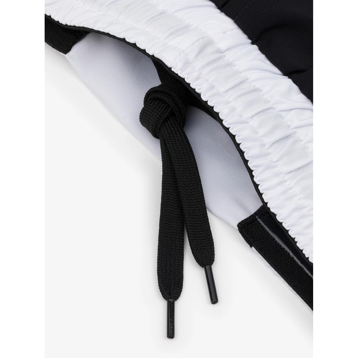 MANTO MMA Fight Shorts, Dove, black-white, XXL