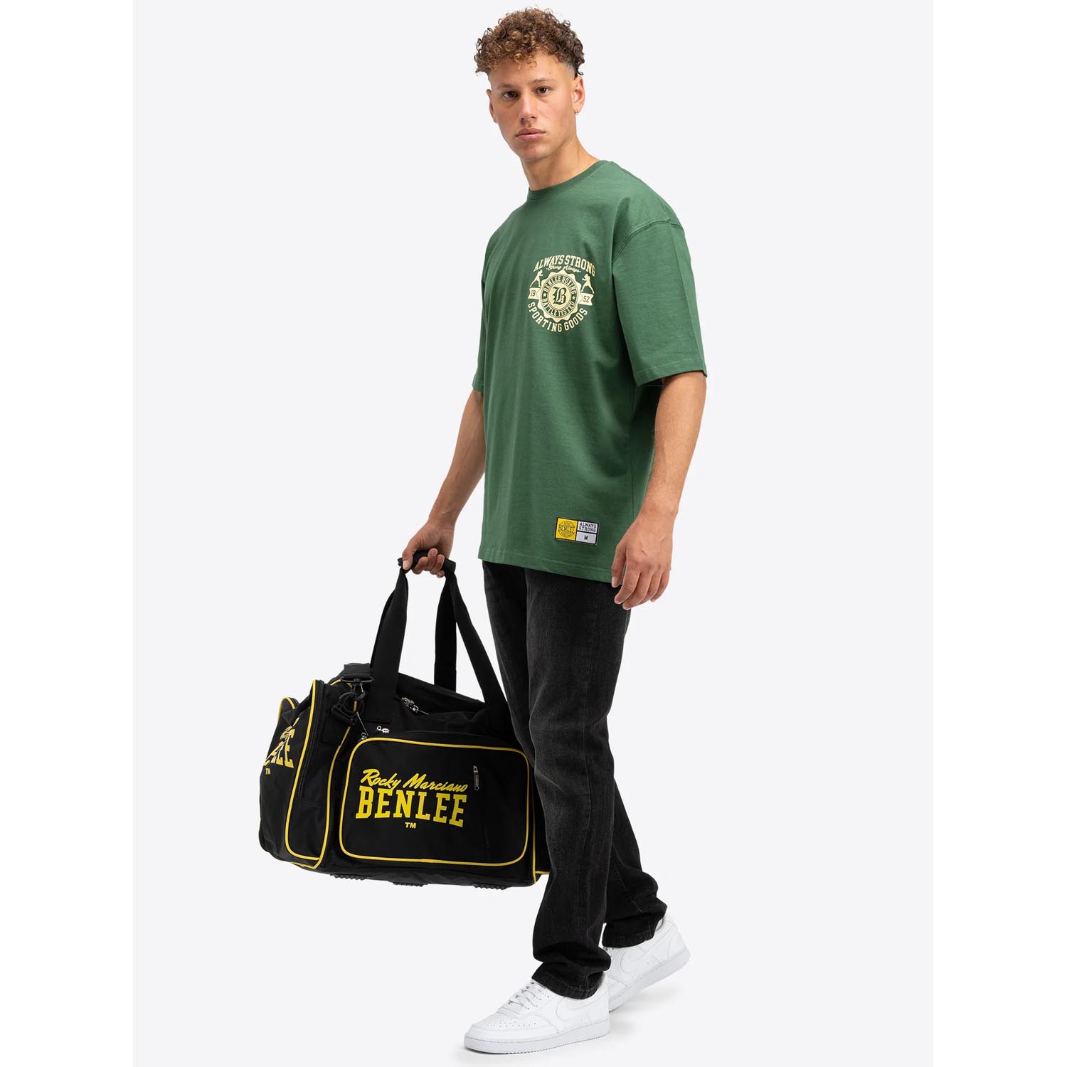 BENLEE Sportsbag, Locker L, black-yellow
