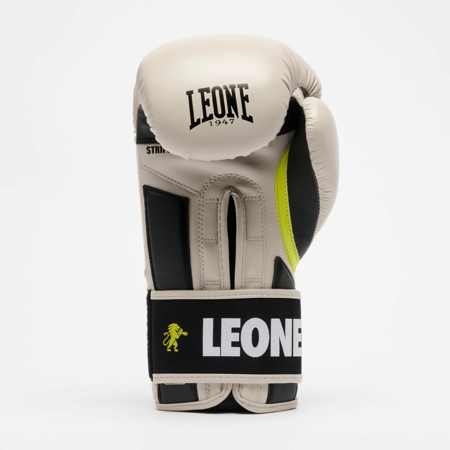 LEONE Boxing Gloves, Stripe'47, beige, 16 Oz