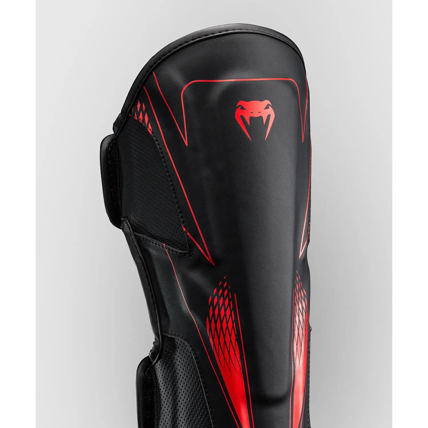 VENUM Shin Guard, Amazonia Reborn, black-red, XL