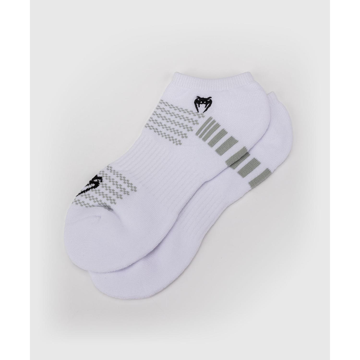 VENUM Socks, Vector No-Show 3er-Pack, white-grey, XL