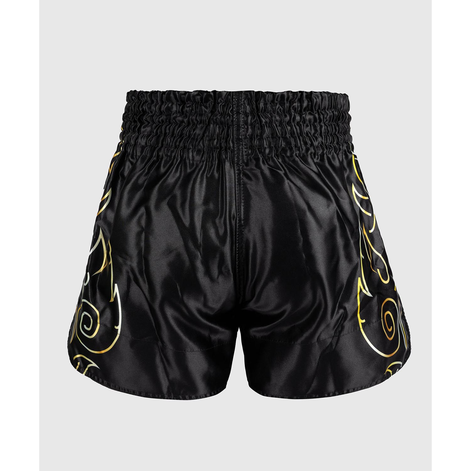 VENUM Muay Thai Shorts, VTC, Flames, black-gold, S