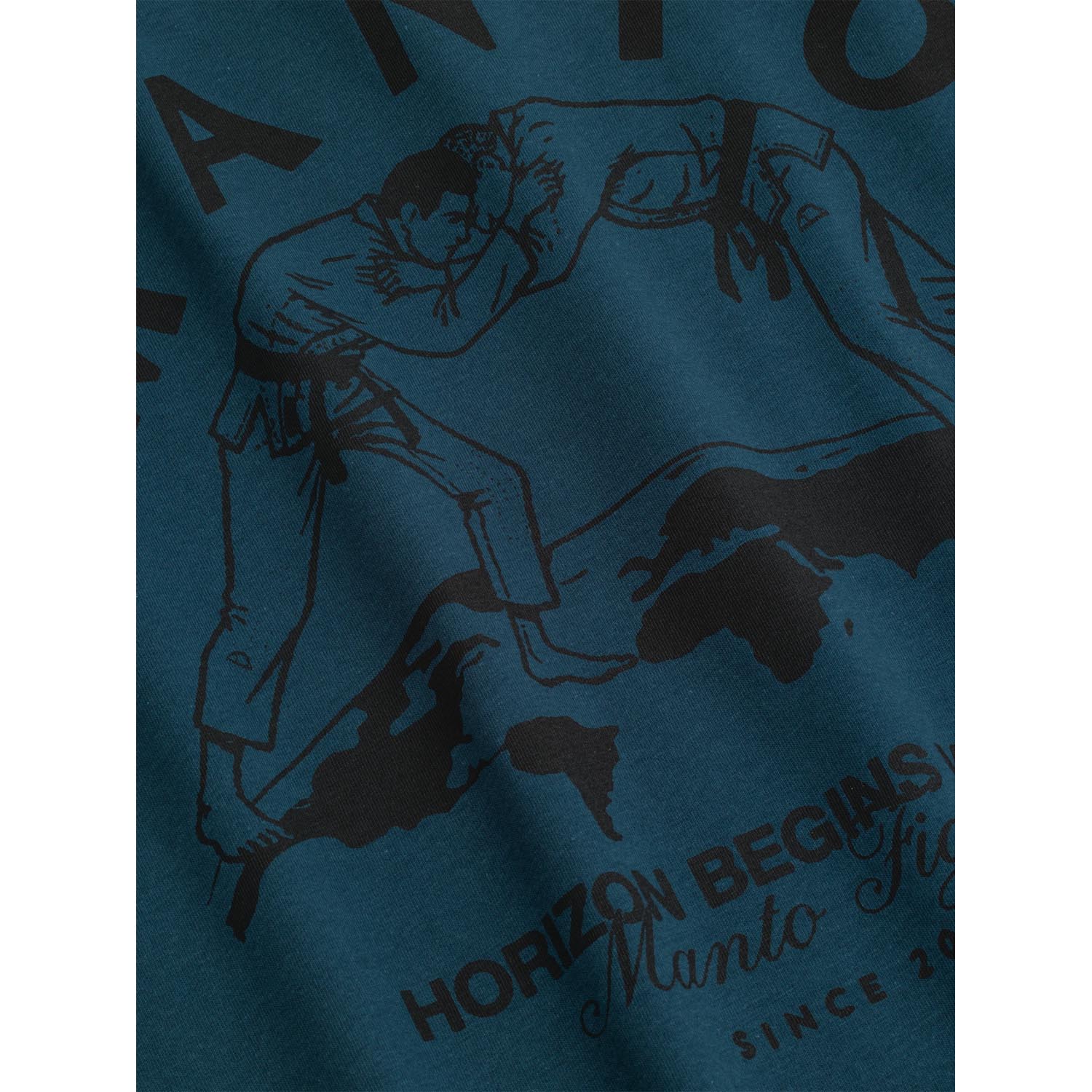 MANTO T-Shirt, Horizon, navy, XL