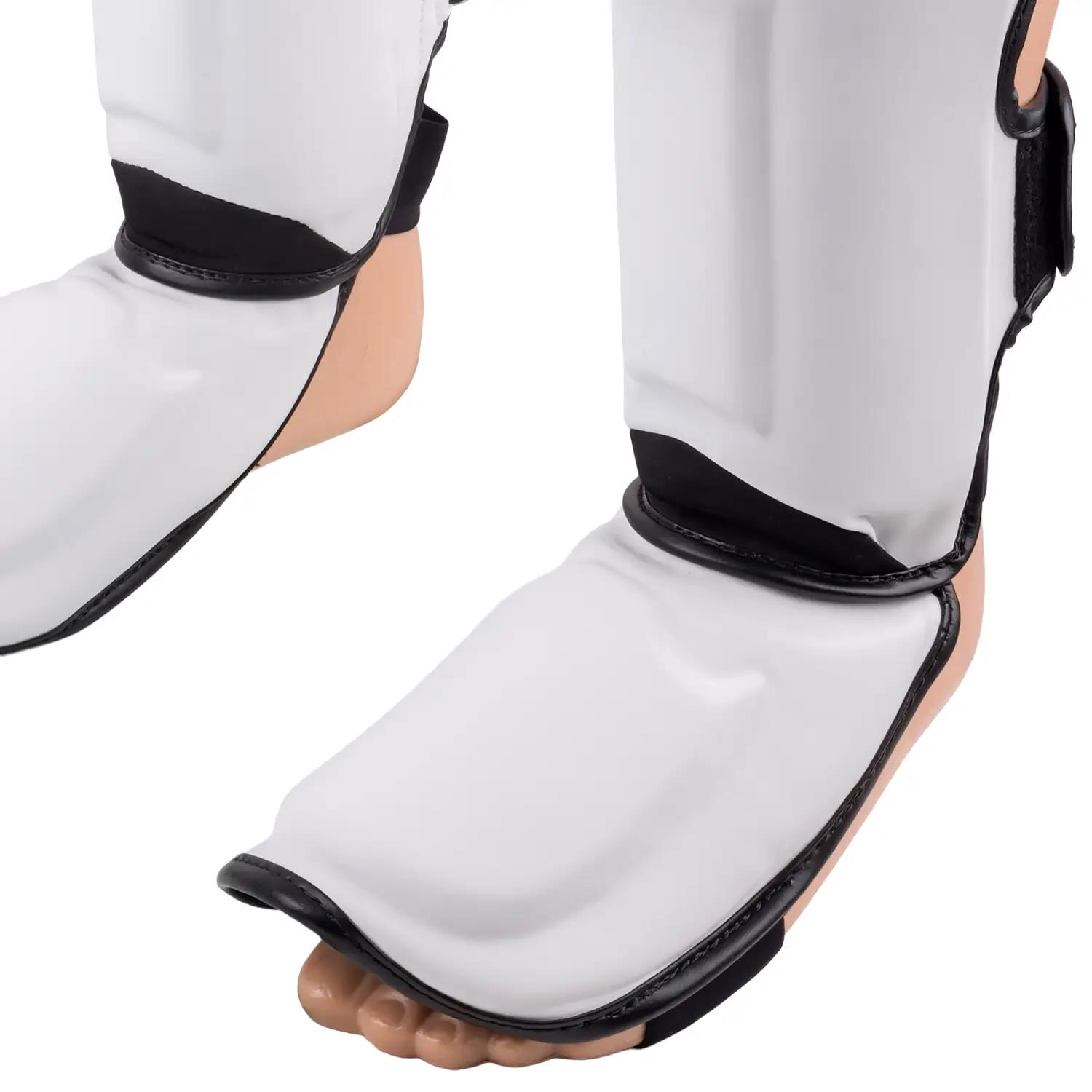 8 WEAPONS Shin Guards, BIG 8 Premium, white, XL