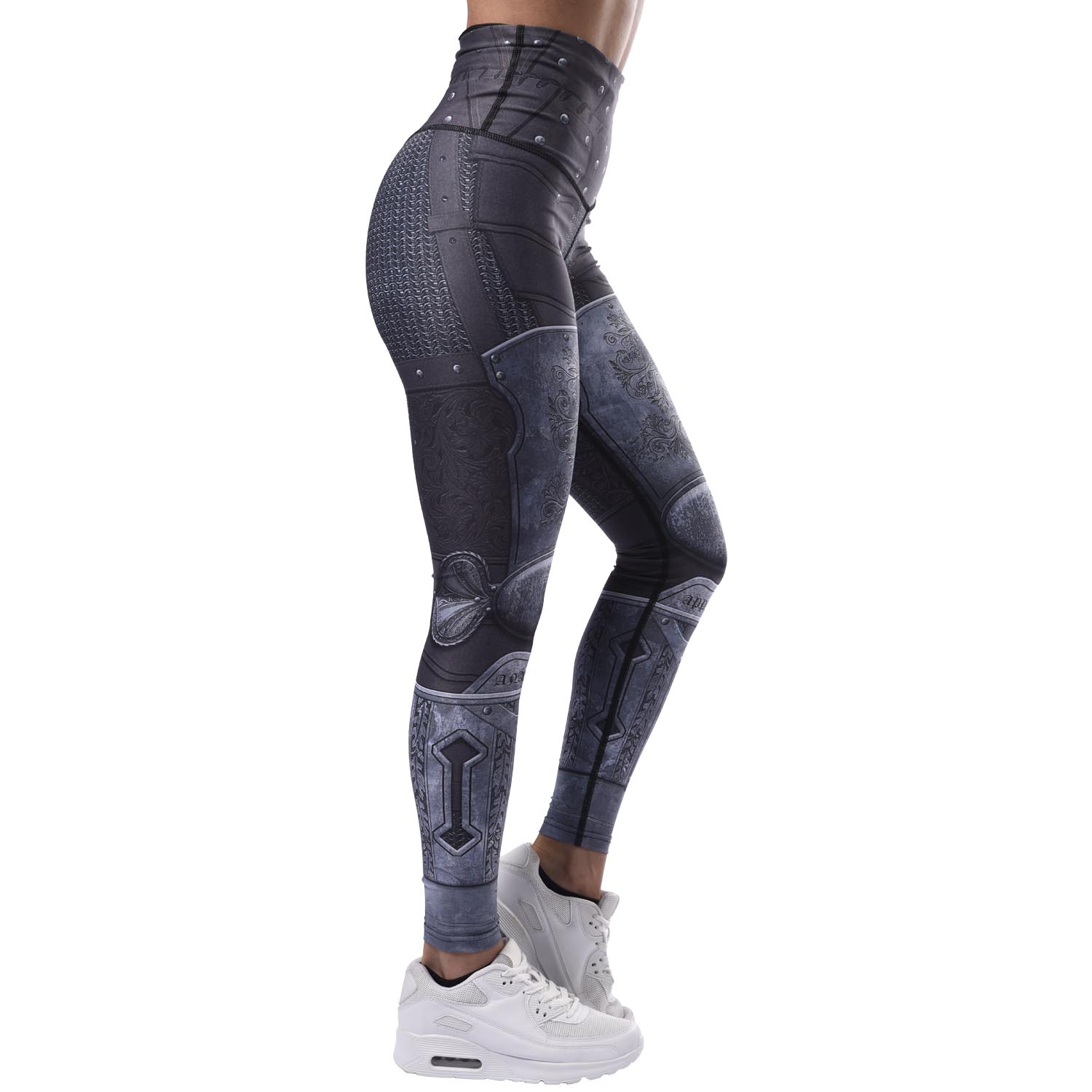 Anarchy Apparel Compression Leggings, oak skin, S