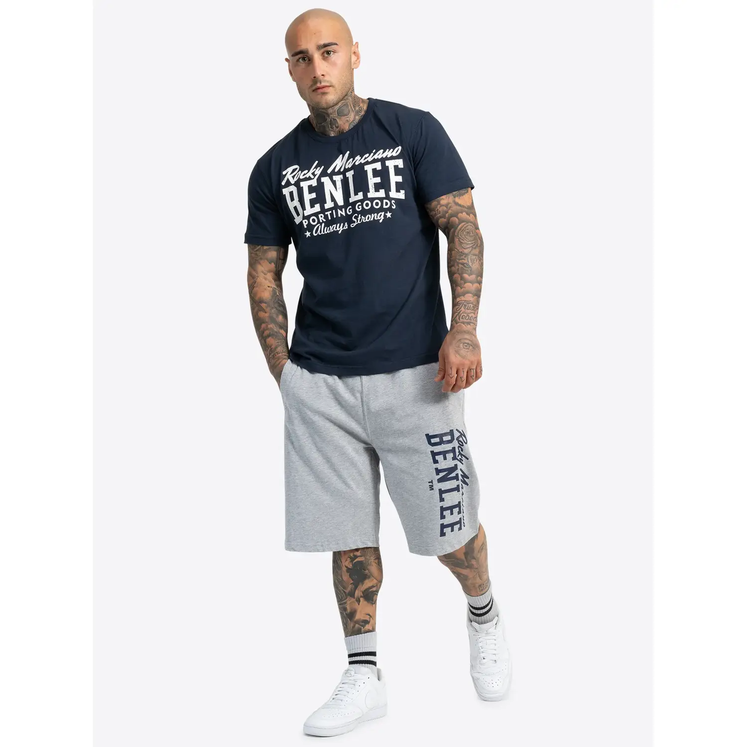 BENLEE Fitness Shorts, Spinks, grey, XXXL