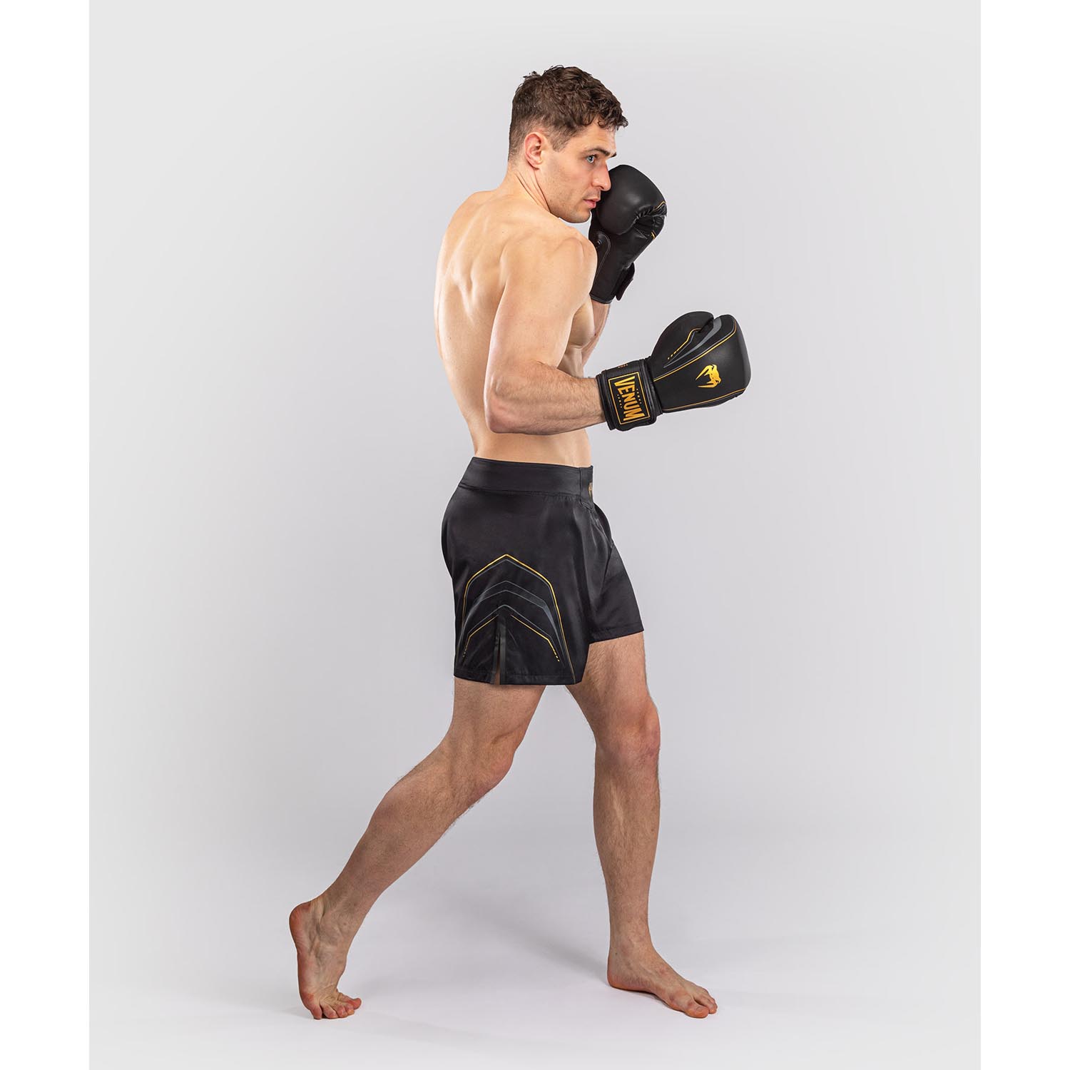 VENUM MMA Fight Shorts, Streamline, black-gold, XXL