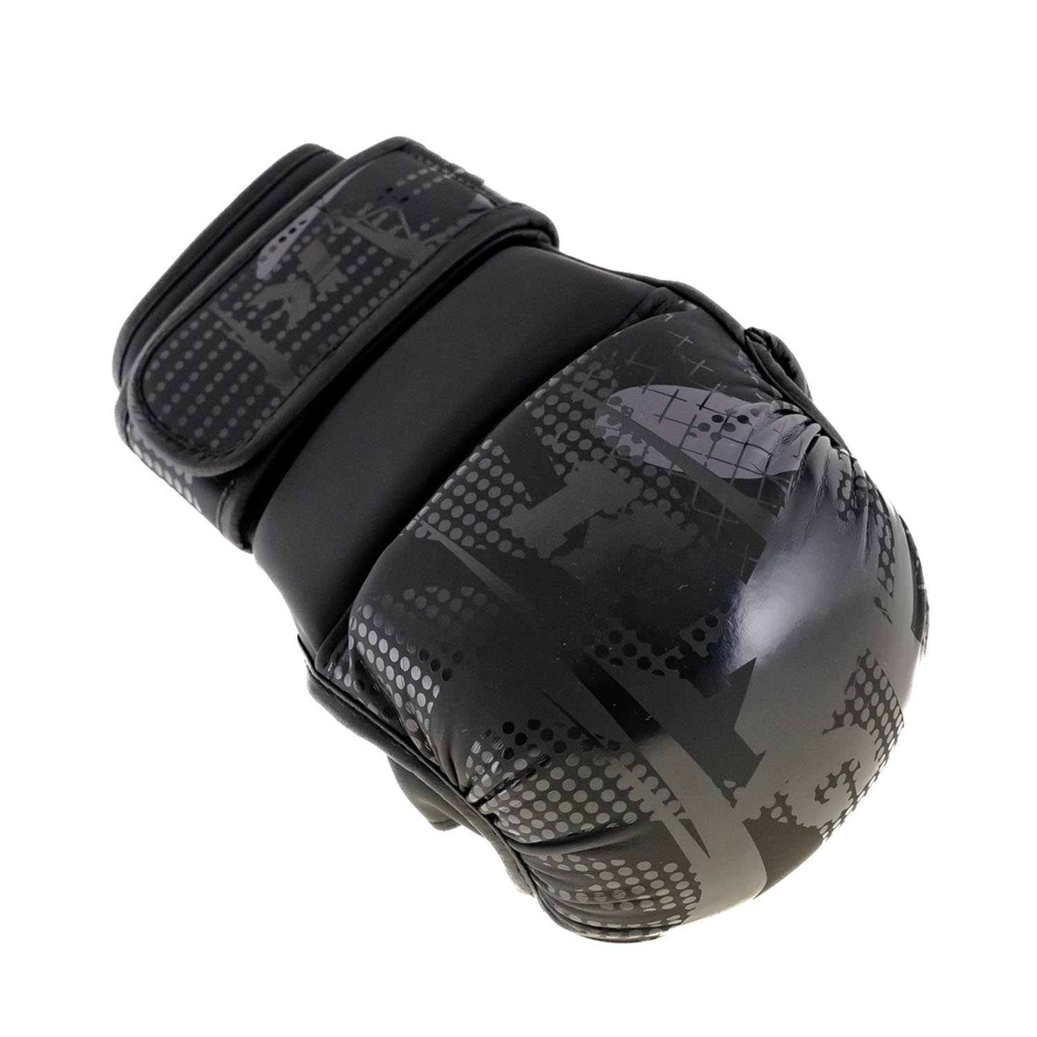 KING PRO BOXING MMA Sparring Gloves, Shogun 1, black-black, L