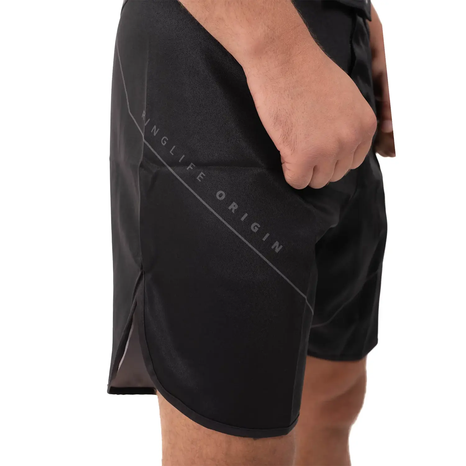 RINGLIFE MMA Fight Shorts, Origin, black, S