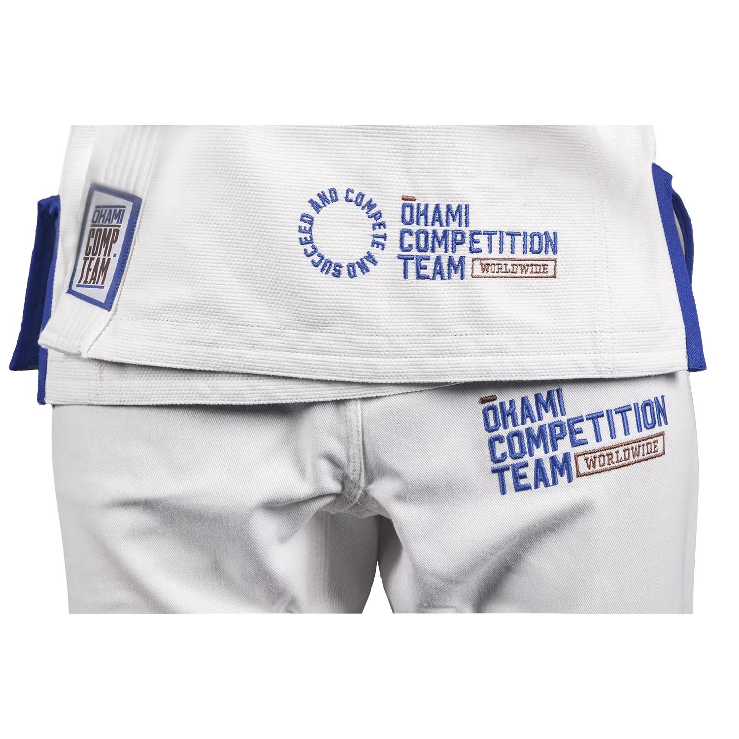 OKAMI BJJ GI, Women, Competition Team V2, white, F1
