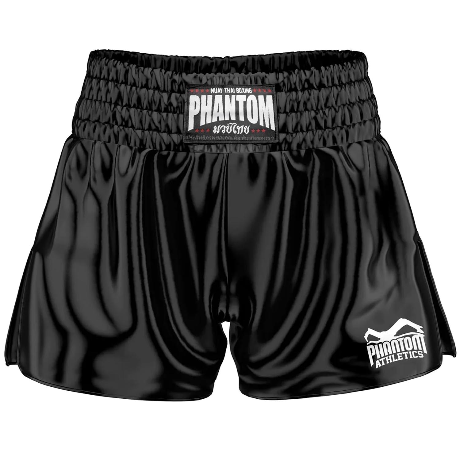 Phantom Athletics Muay Thai Shorts, Team, schwarz