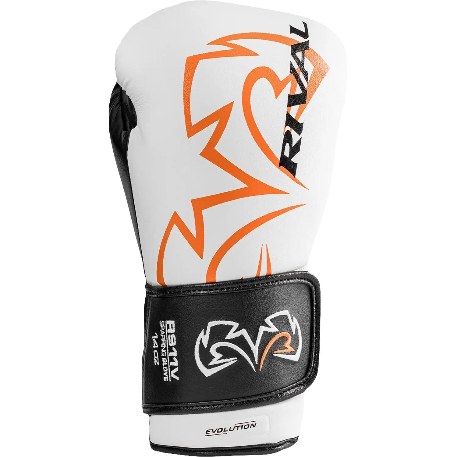 Rival Boxing Gloves, RS11V, Evolution, white, 16 Oz
