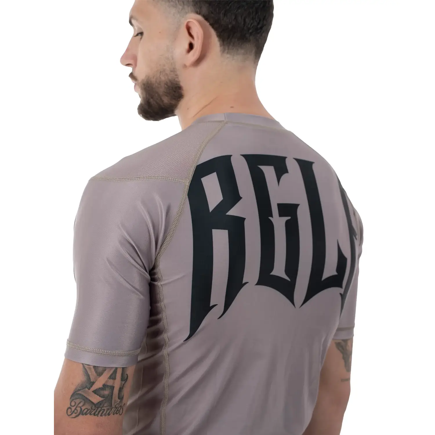 RINGLIFE Rashguard S/S, Origin, grey, M