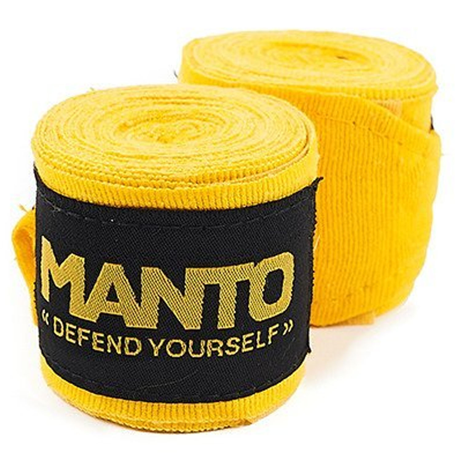 MANTO Boxbandagen, Defend V2, Elastisch 4 m, gelb