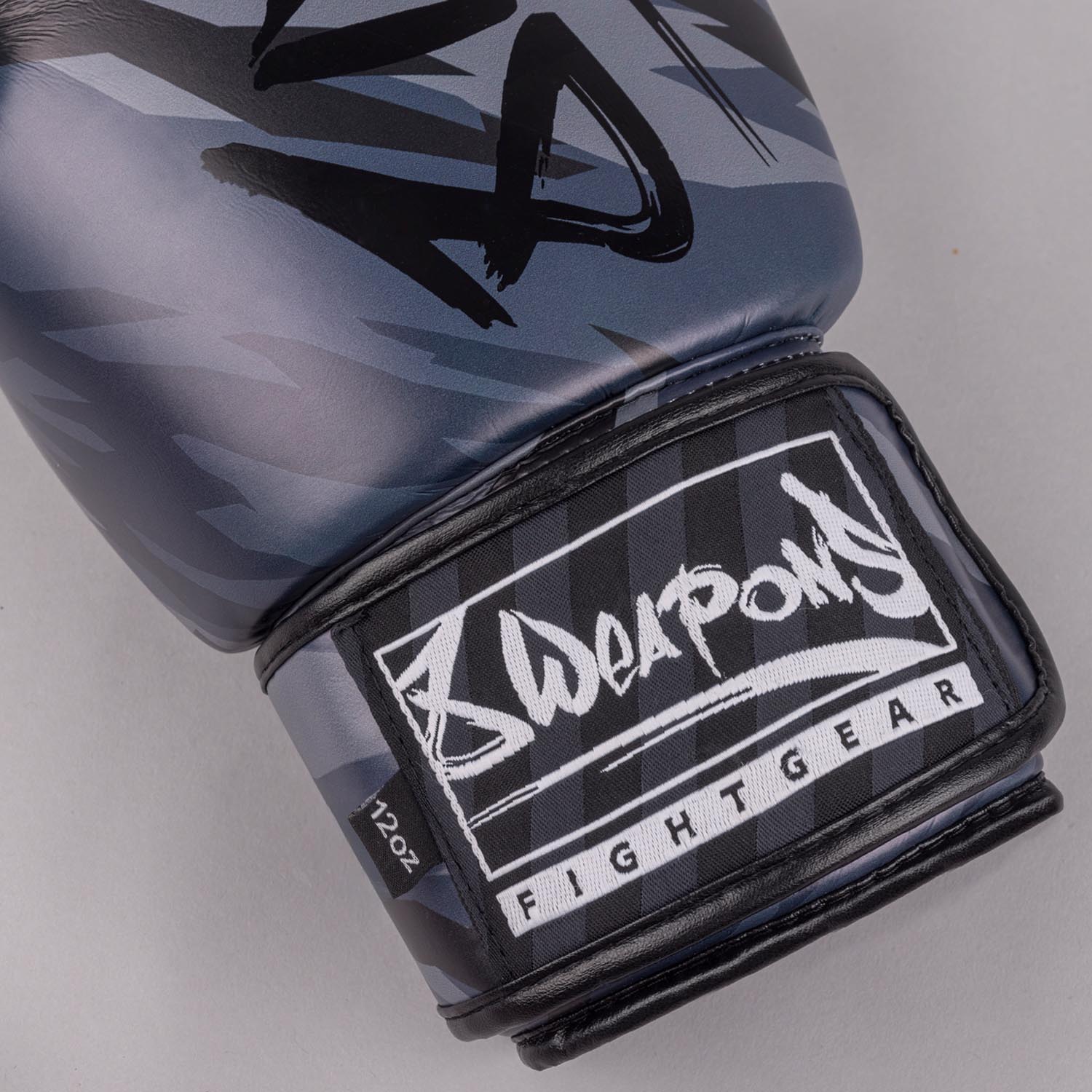 8 WEAPONS Boxing Gloves, Unlimited 2.0, urban camo, 16 Oz