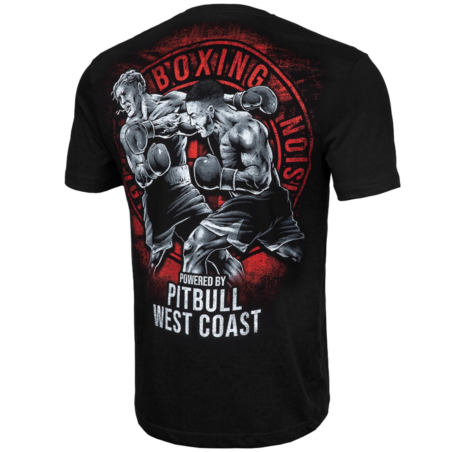 Pit Bull West Coast T-Shirt, Boxing, schwarz