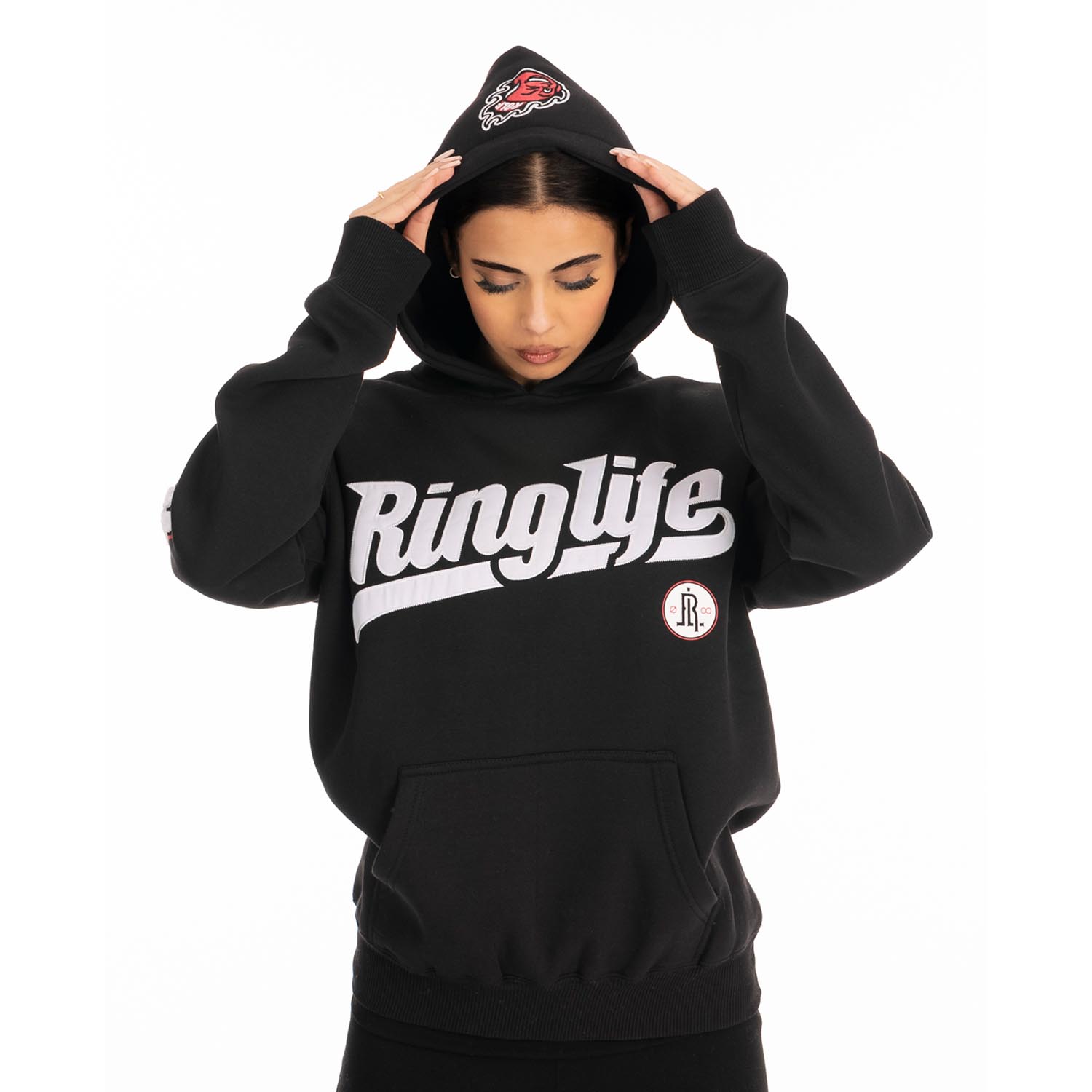 RINGLIFE Hoodie, College, black, XXL