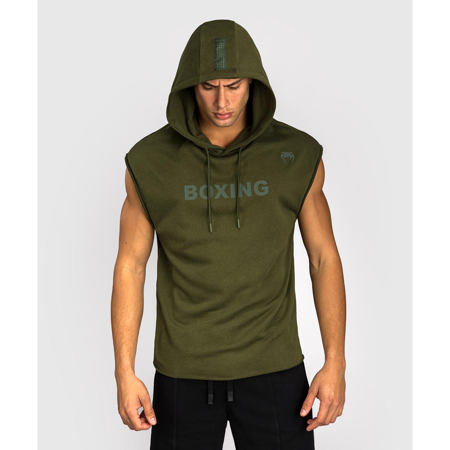 VENUM Hoody, Sleeveless, Boxing VT, khaki, XXL