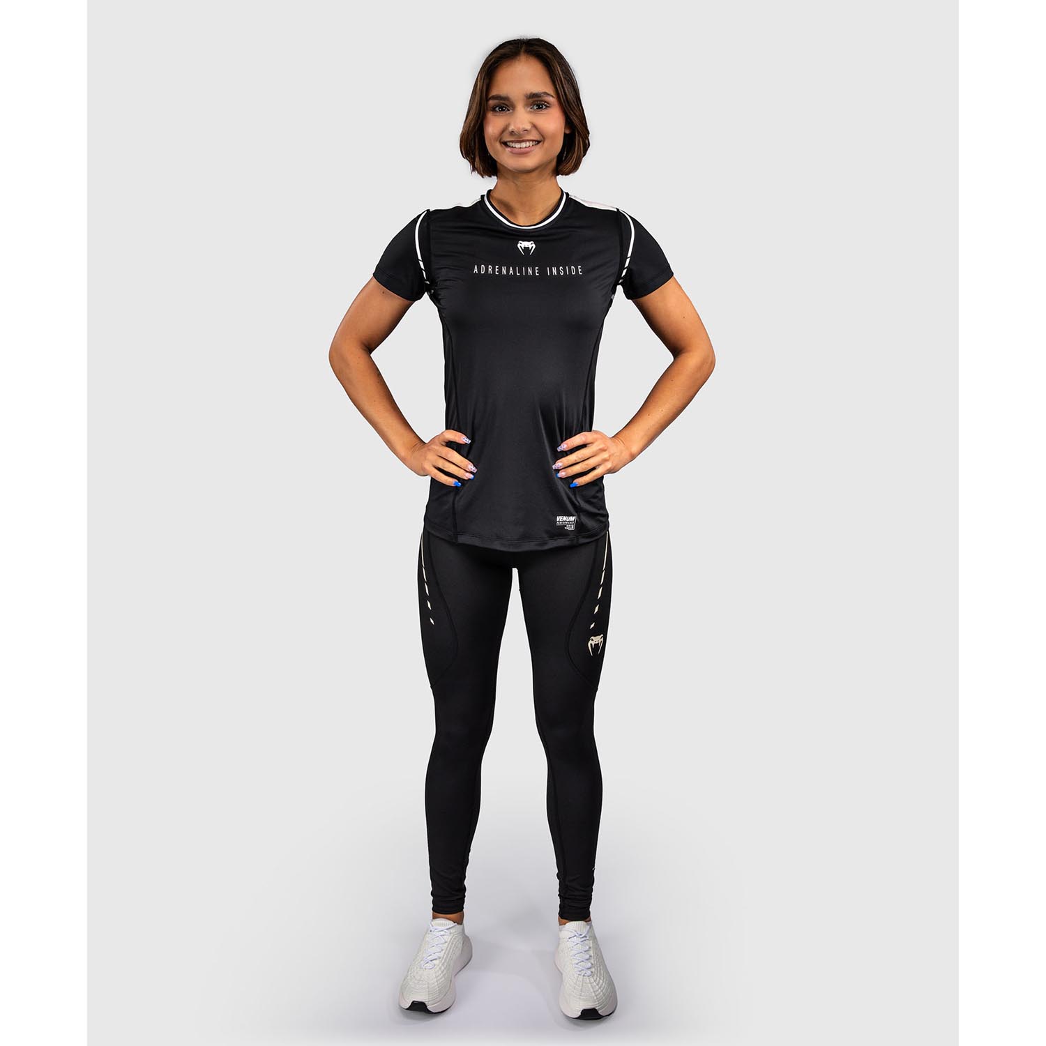 VENUM Dry Tech T-Shirt, Women, Adrenaline, black-ivory, XL