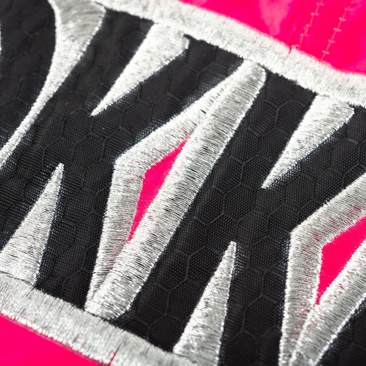 YOKKAO Muay Thai Shorts, original, silver-pink-black, XXL