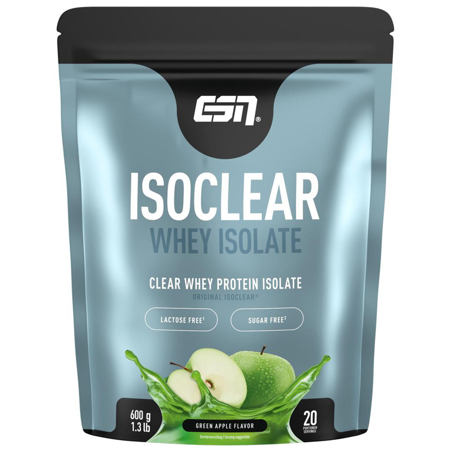 ESN Supplement Isoclear Whey Isolate, 600g, Green Apple
