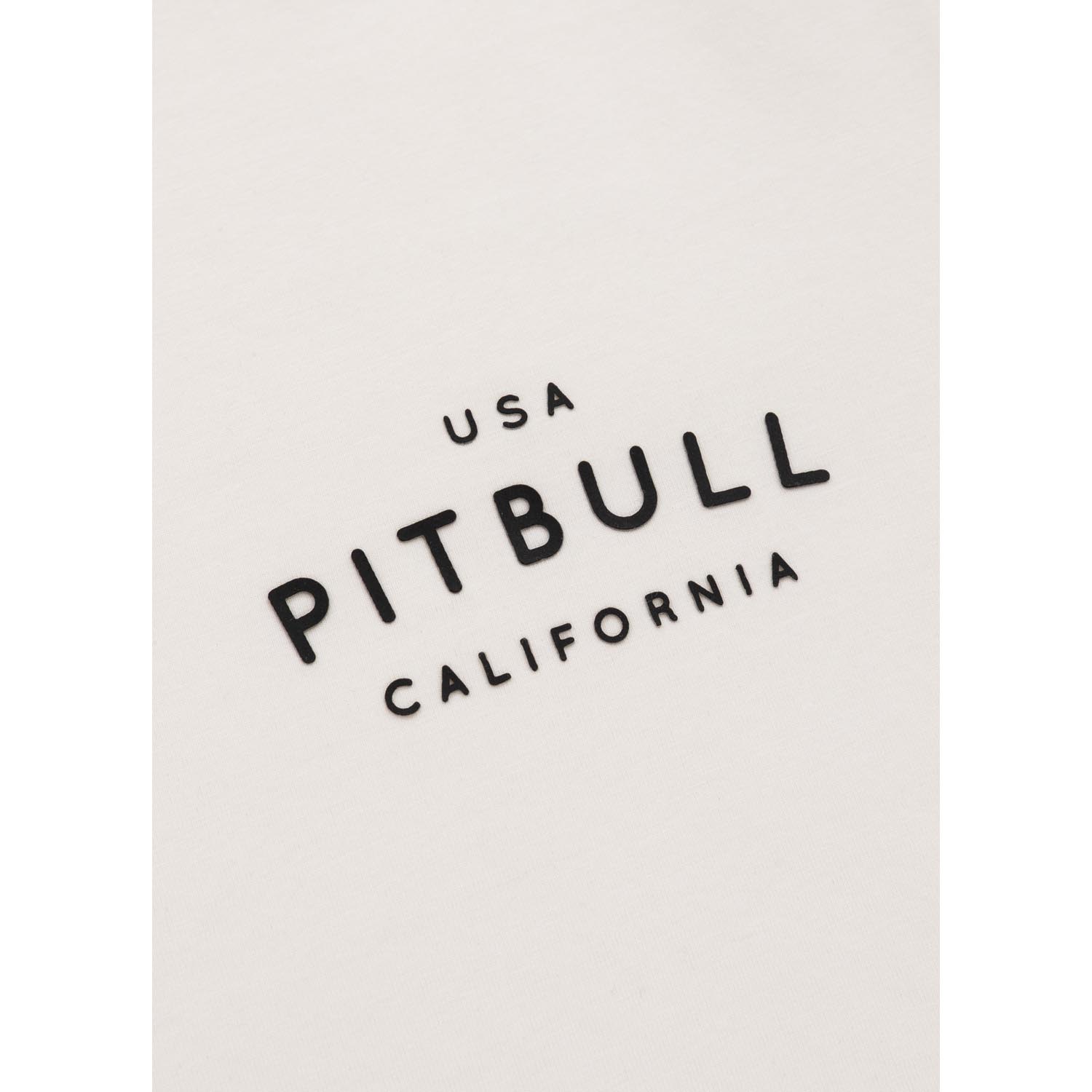 Pit Bull West Coast T-Shirt, USA Cal, white, XXXL