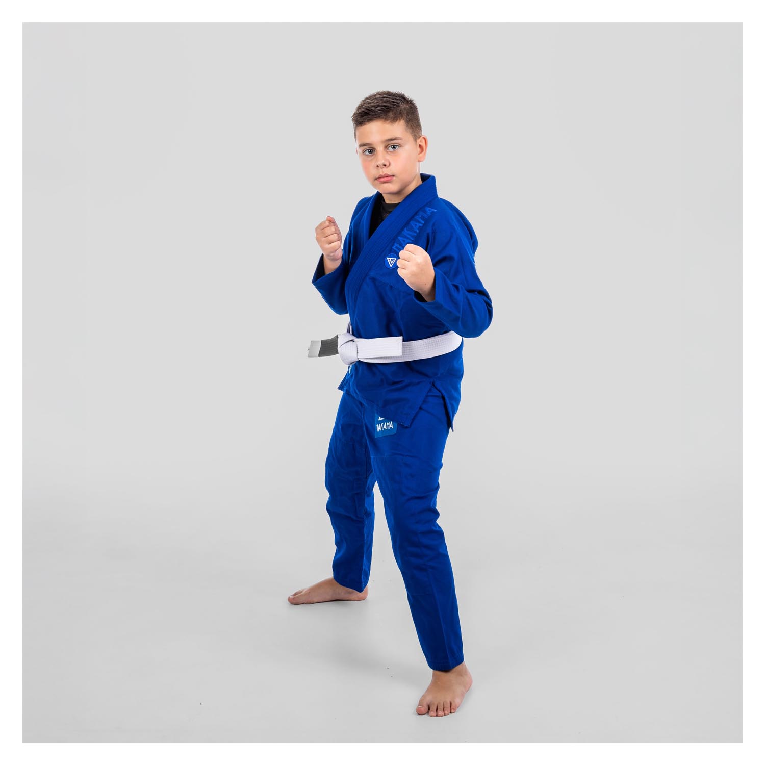 Nakama BJJ GI, Kids, Massaki, blue, M4