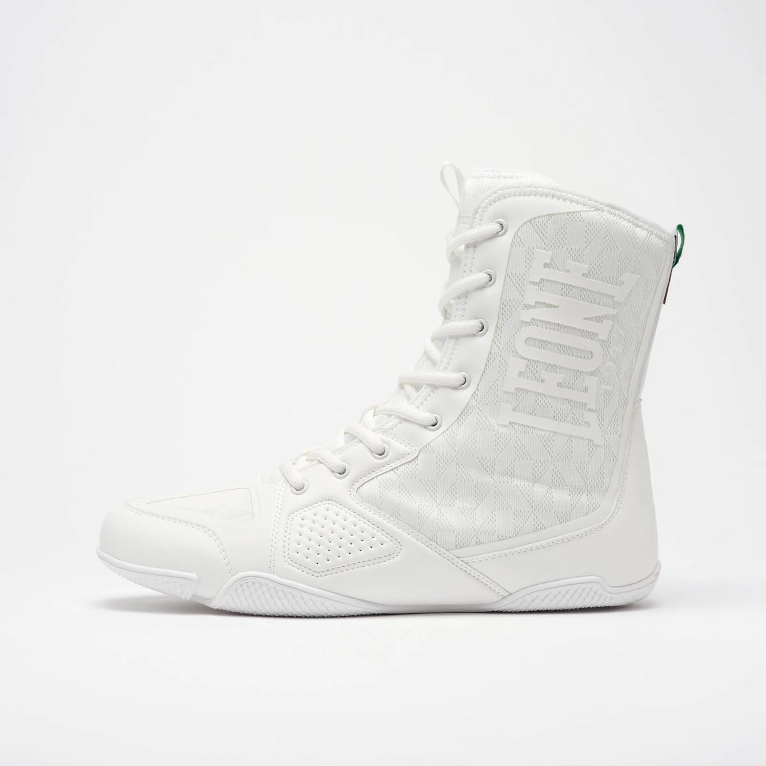 LEONE Boxing Shoes, Professional, CL102, white, 46