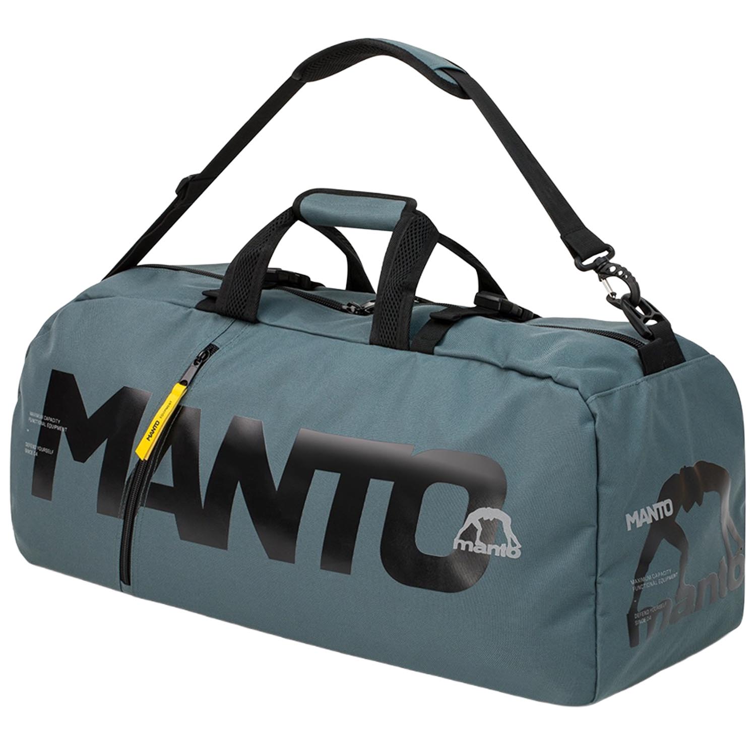 MANTO Sports Bag, Logotype, grey