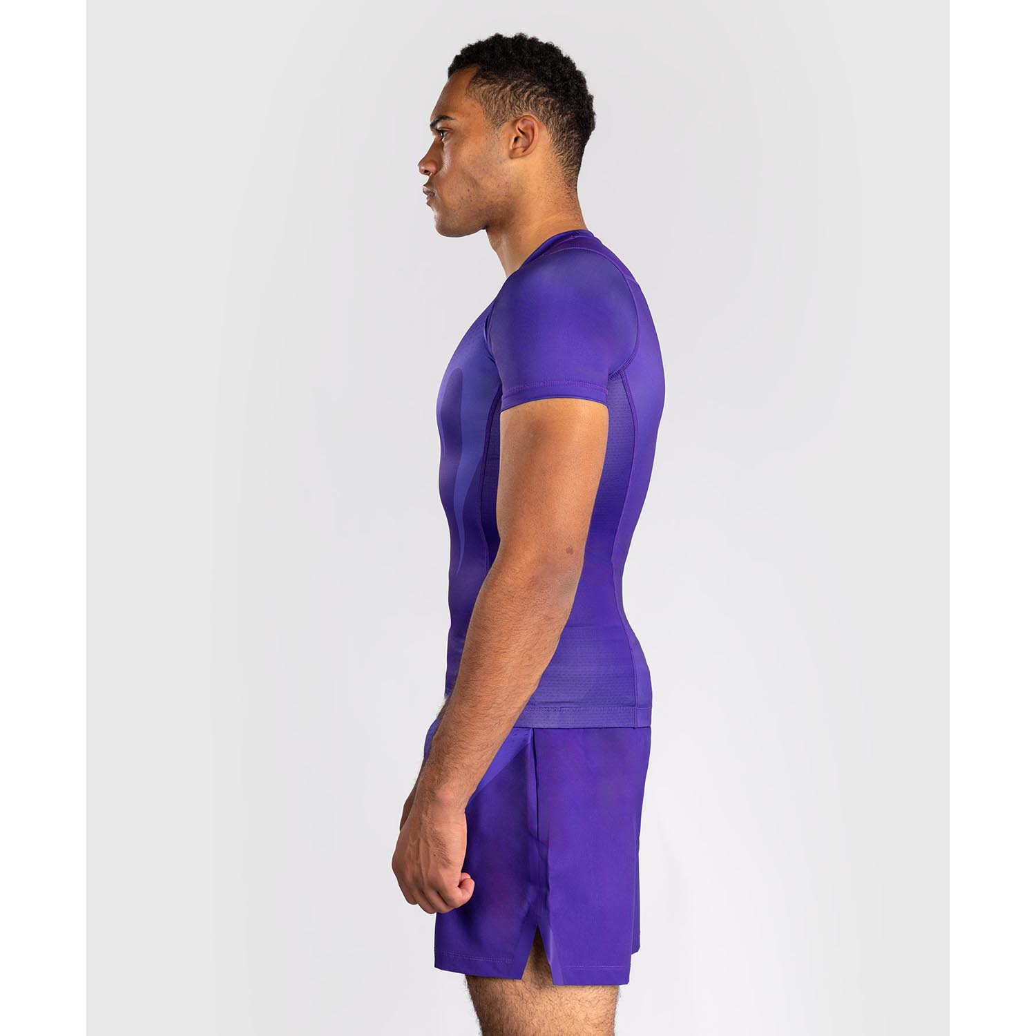 VENUM Rashguards, S/S, No Gi, purple, M