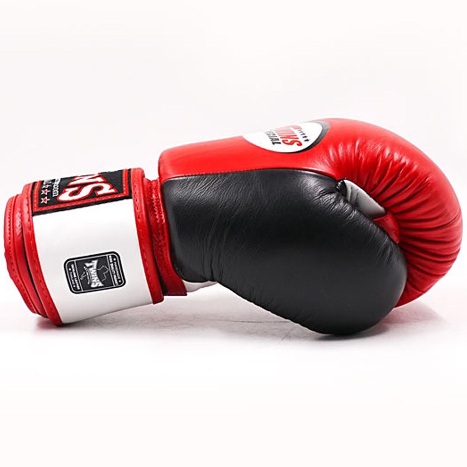 TWINS Special Boxing Gloves, BGVL-3 AIR, red-black-white, 16 Oz