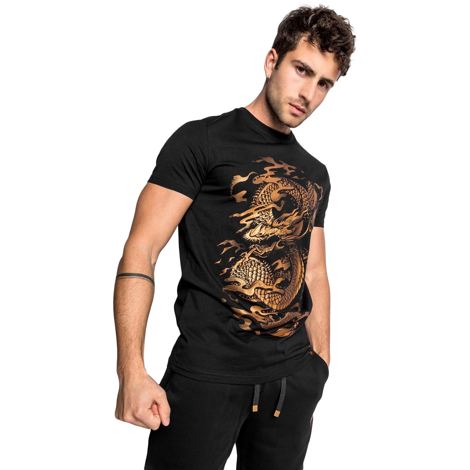 VENUM T-Shirt, Dragons Flight, schwarz-bronze, S