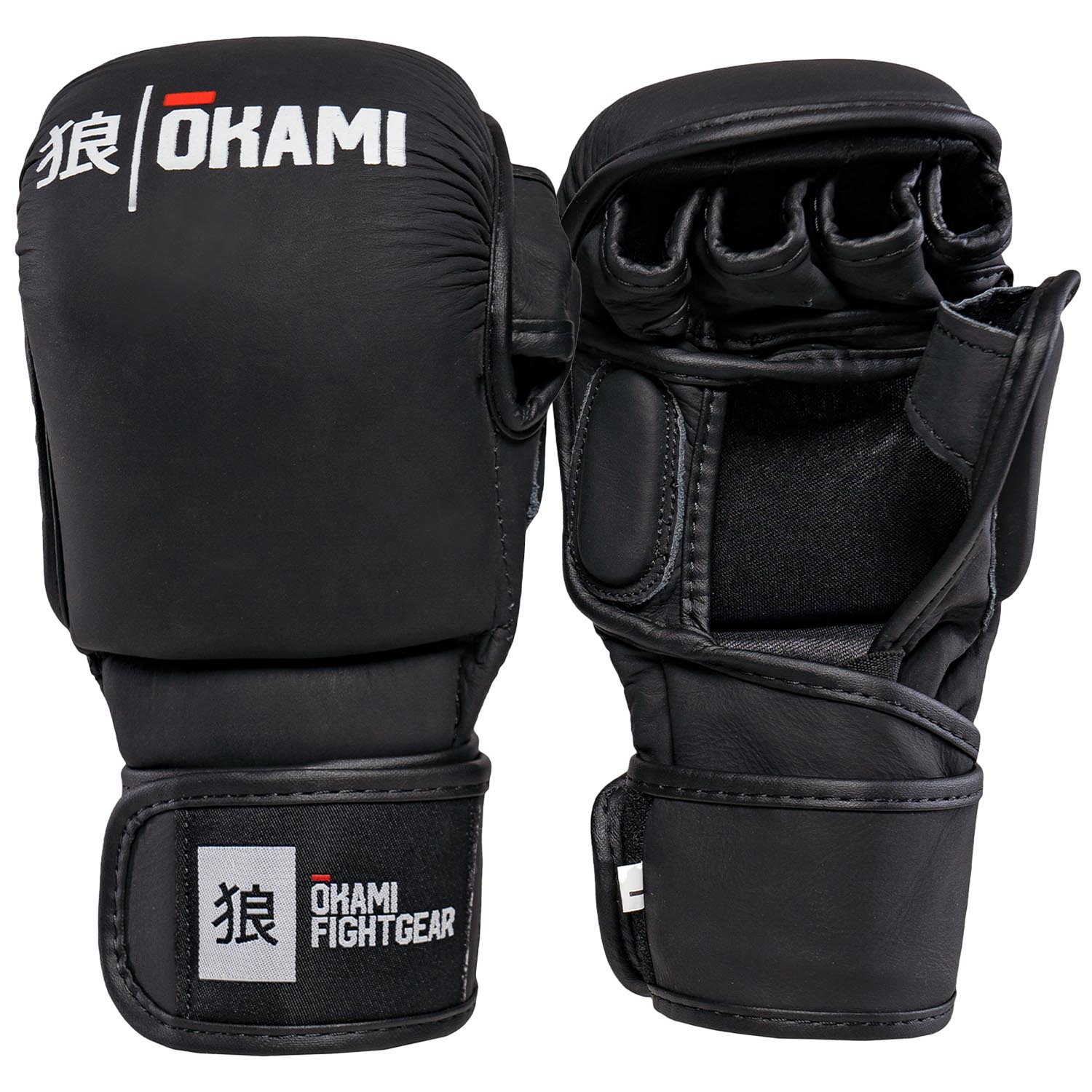 OKAMI MMA Sparring Handschuhe, Hi Pro, schwarz, M
