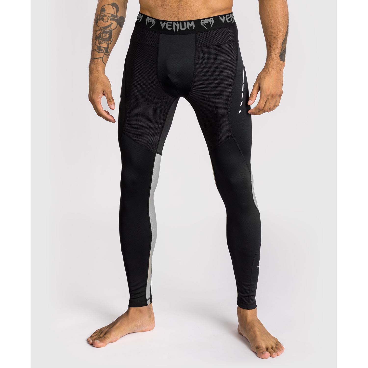 VENUM Compression Pants, Adrenaline, black-silver, XL