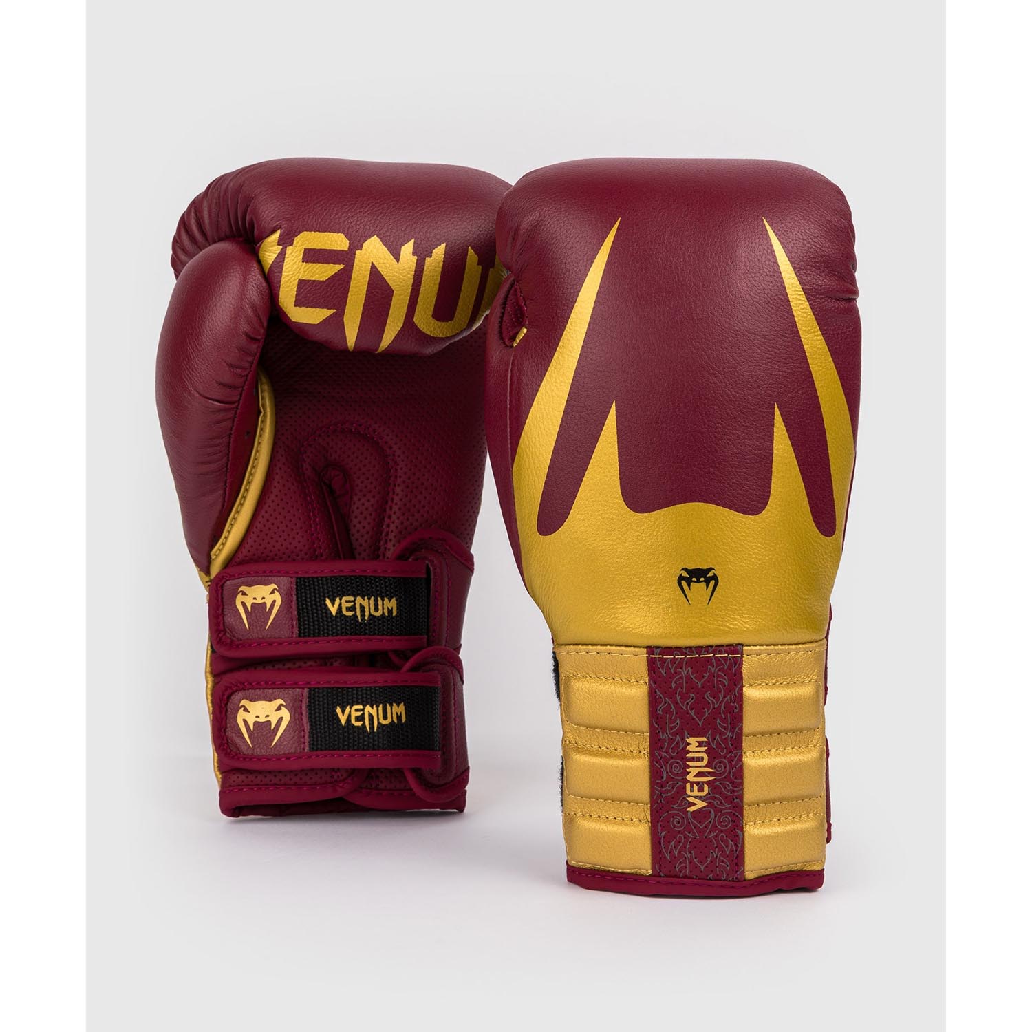 VENUM Boxing Gloves, Reverso, red-gold, 16 Oz