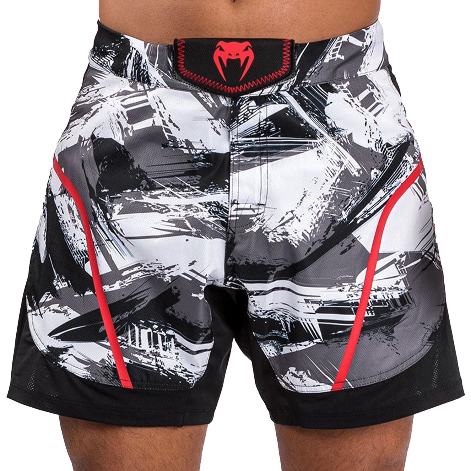 VENUM MMA Fight Shorts, Electron 3.0, grey-red