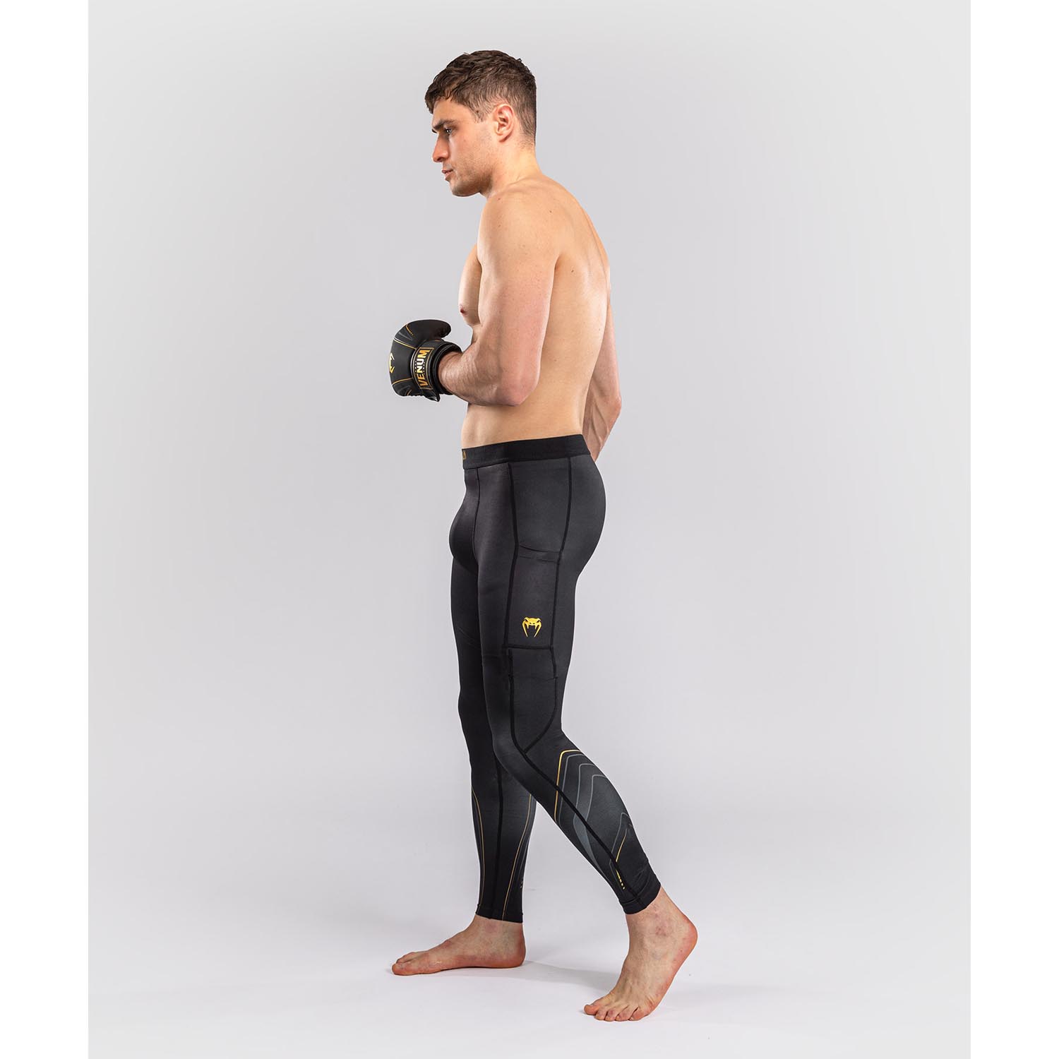 VENUM Compression Pants, Streamline, black-gold, XXL
