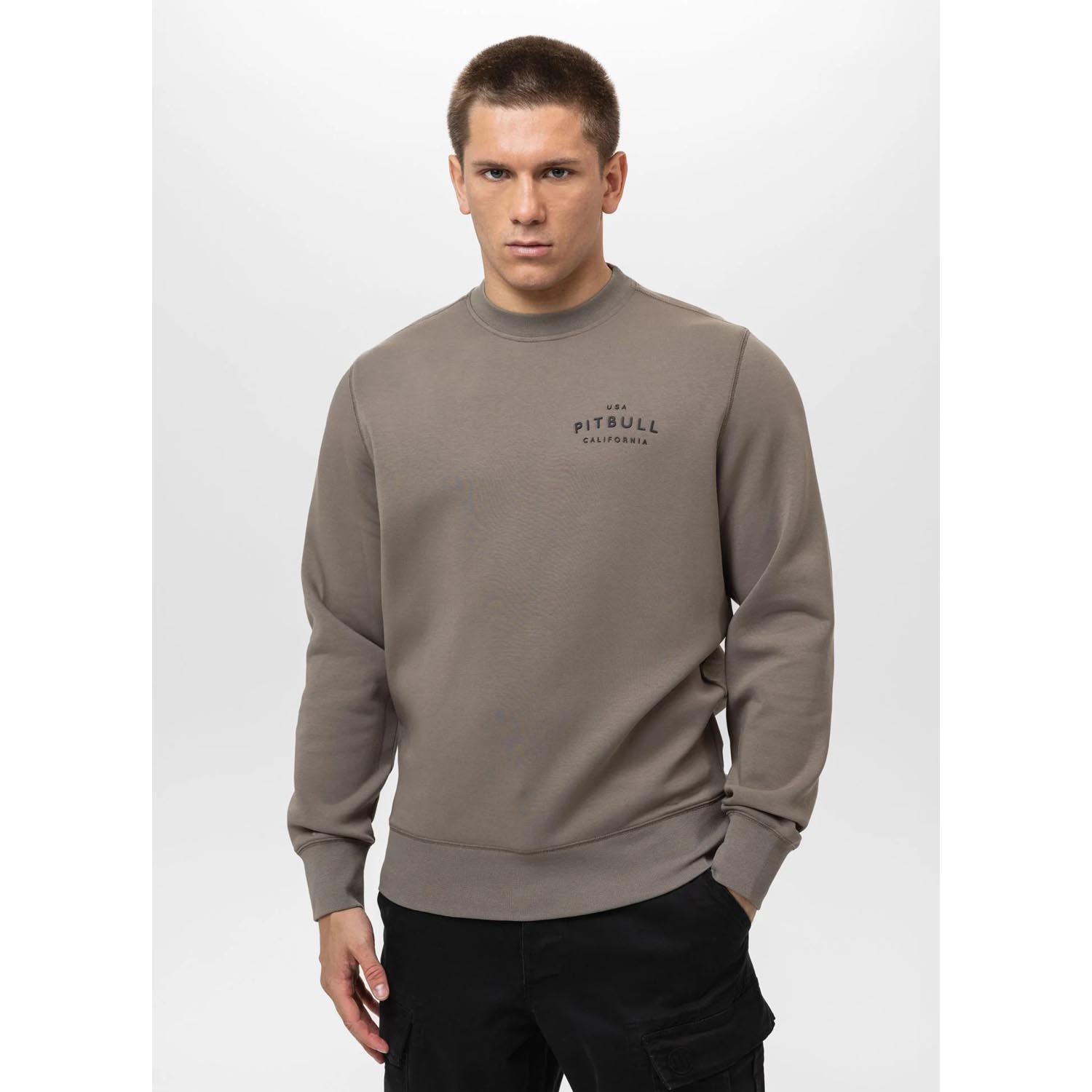 Pit Bull West Coast Pullover, Sampson, taupe, S