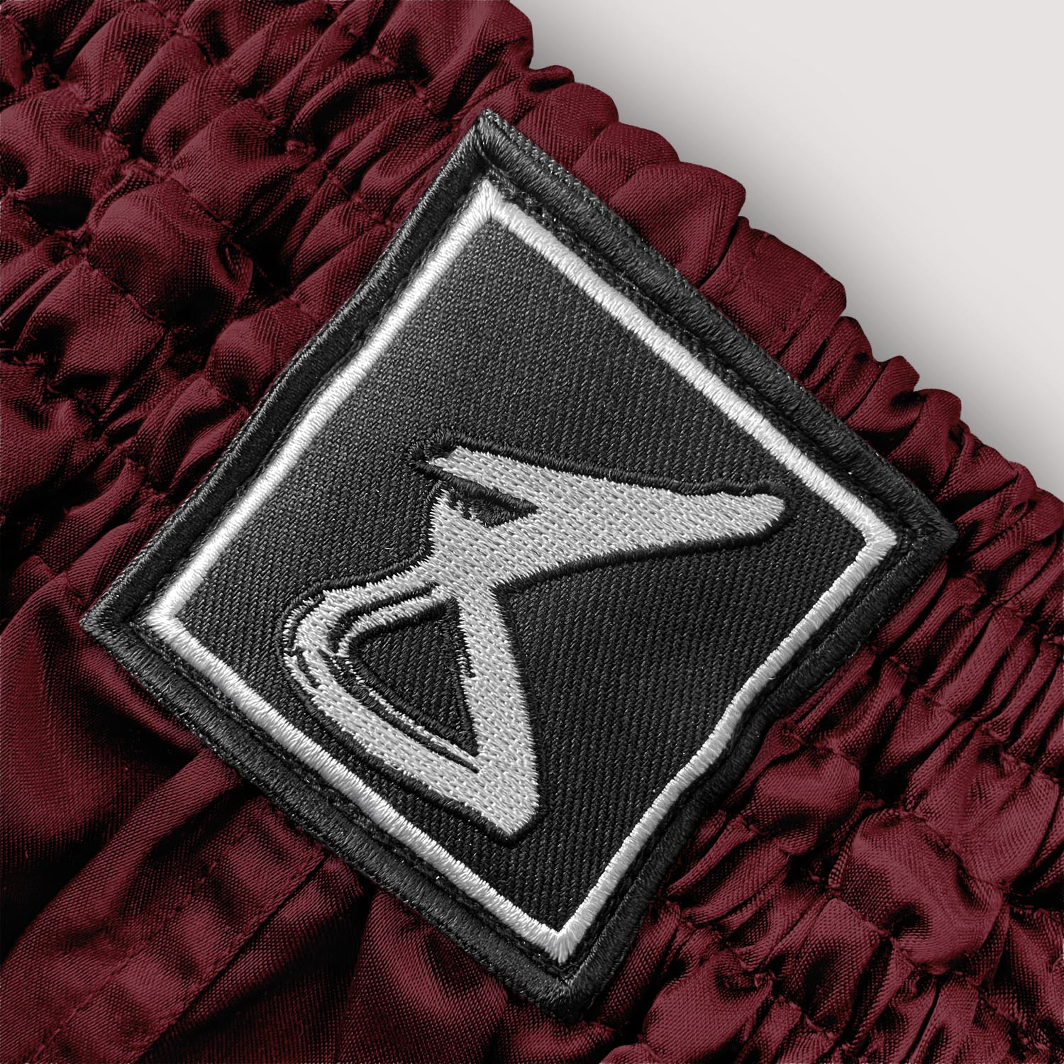 8 WEAPONS Muay Thai Shorts, Mongkol, burgundy, S
