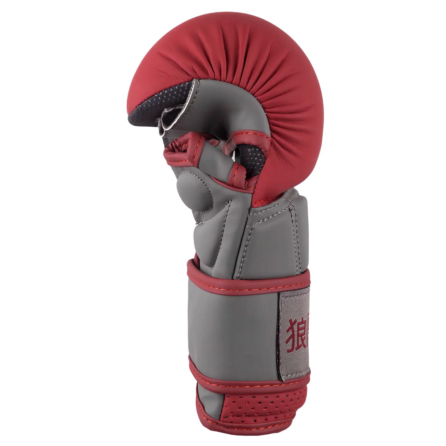 OKAMI MMA Sparring Gloves, Unity, red-grey, XXL